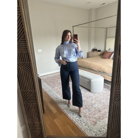 Light Purple Tuw Blouse Size 8 - Picture 6 of 7